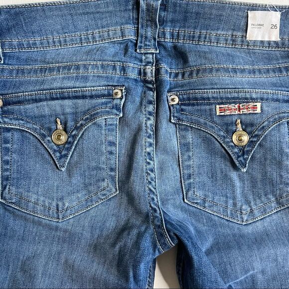 Hudson | Palerme Knee Cuffed Denim Shorts - Picture 5 of 8